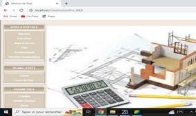 Logiciel de gestion en ligne de Construction