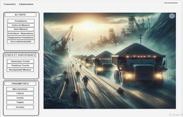 Logiciel de gestion en ligne d escort de truck minier