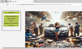 logiciel de gestion en ligne de Atelier de Reparation Automobile